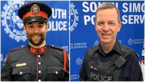 El funeral de los 2 policías de South Simcoe será el jueves