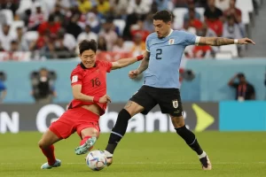 Uruguay no pasa del empate a cero contra Corea del Sur