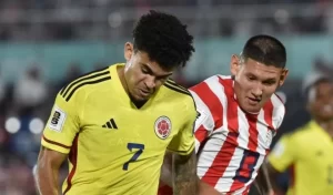 Colombia se impuso ante Paraguay con un 1-0